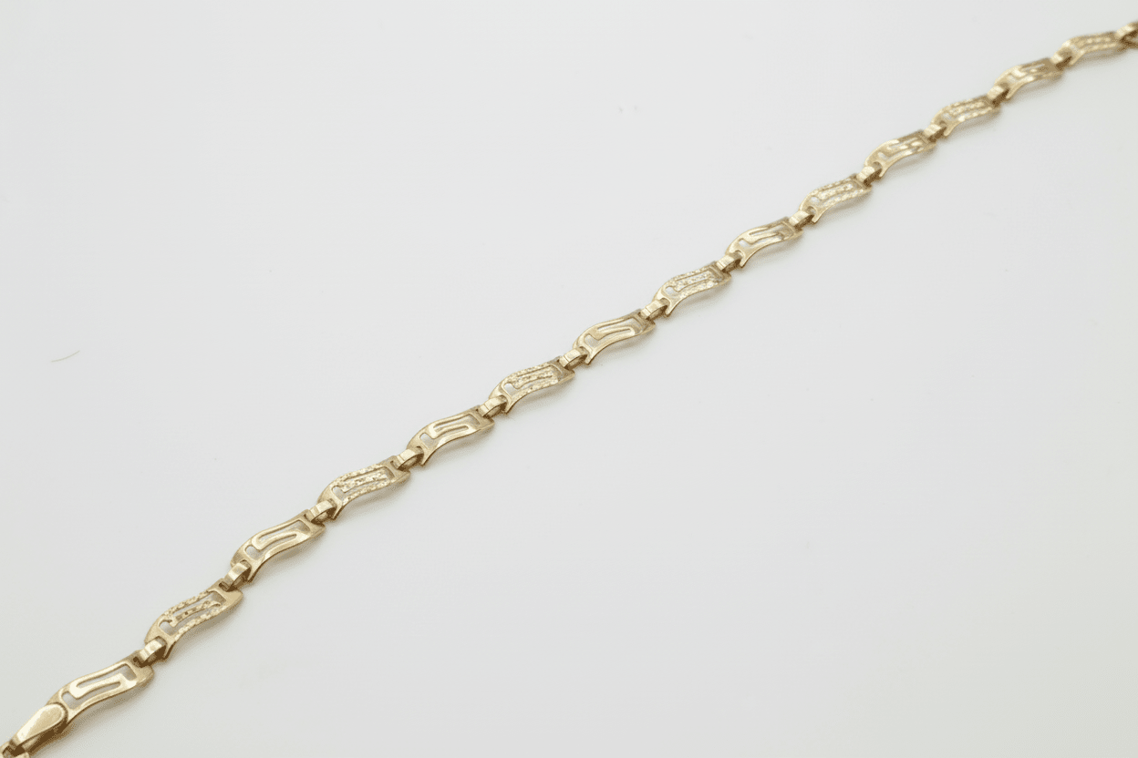 Bracelet Greek Versace Style D3 en or 10K