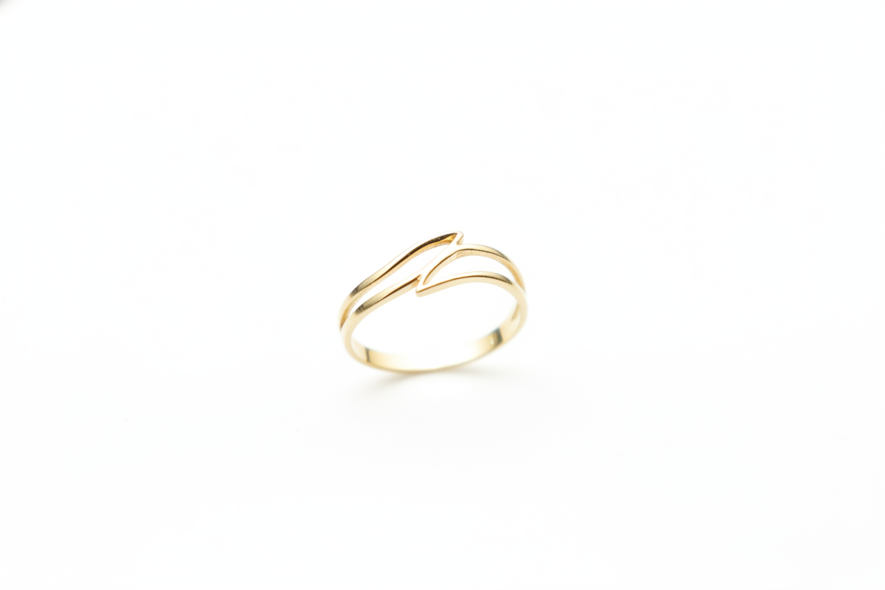 Ring Wave Gold 10K