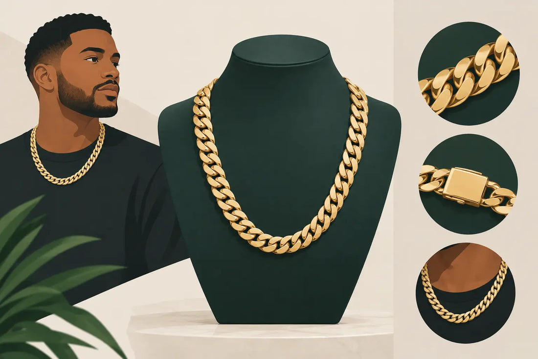 How to Choose the Right 14K Gold Cuban Chain