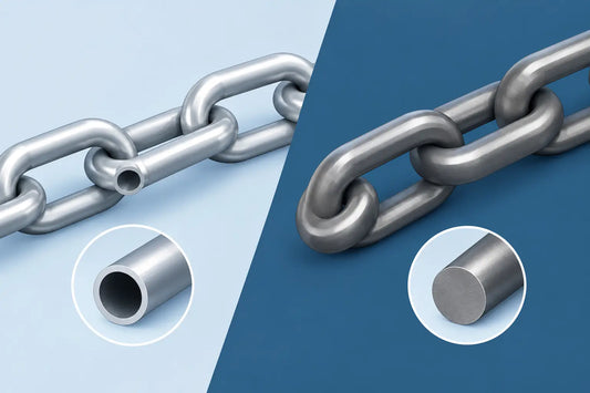 Hollow Versus Solid Chains: Which Is Right?