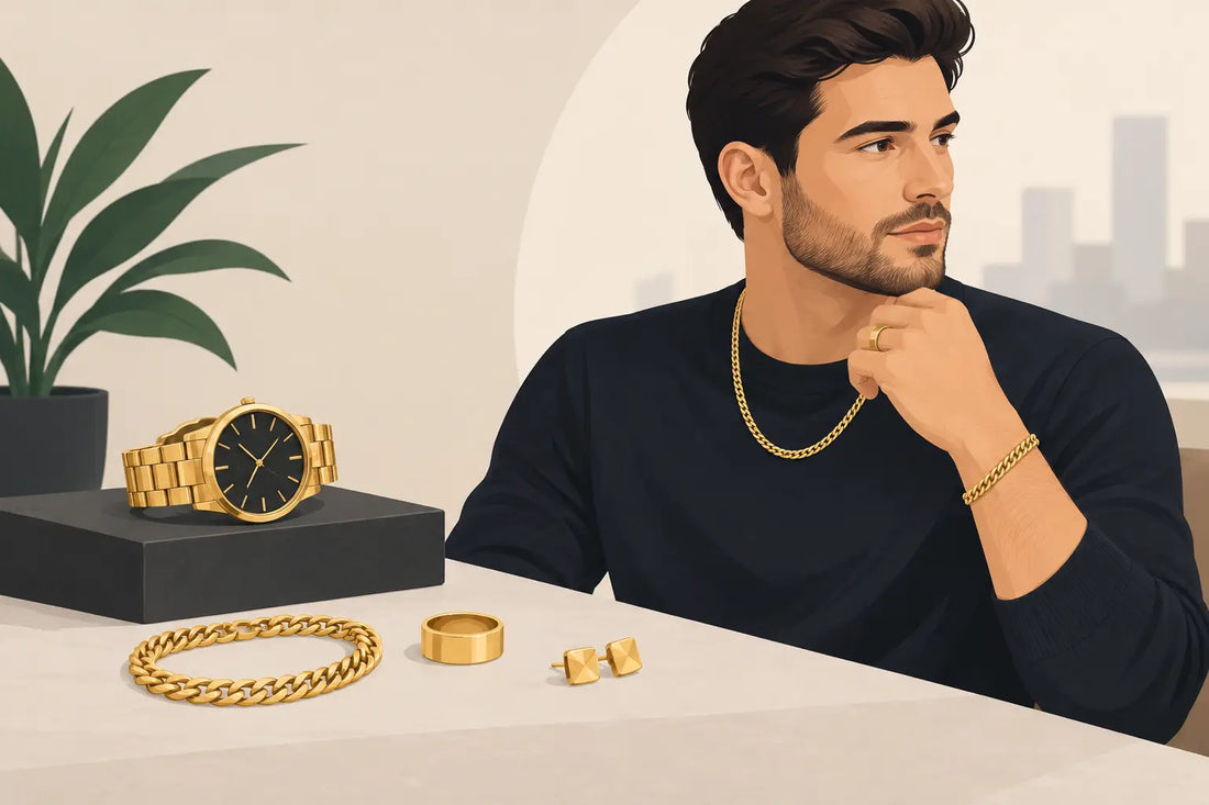 Men's Gold Jewelry That Earns a Place Every Day