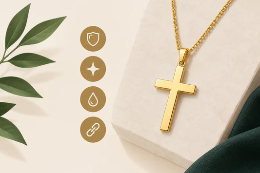 How to Choose a Gold Cross Necklace That Lasts