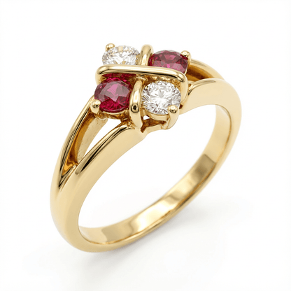 Bague Maison BIRKS 1990-2000 or 18k