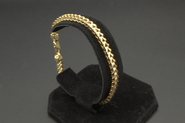 Bracelet Franco 4 mm 10K