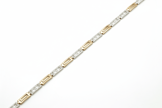 Bracelet Greek Versace Style D1 en or 10K