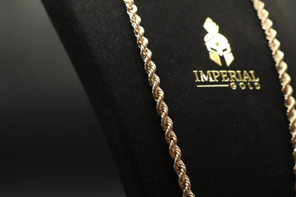 Rope chain 6MM 10k gold