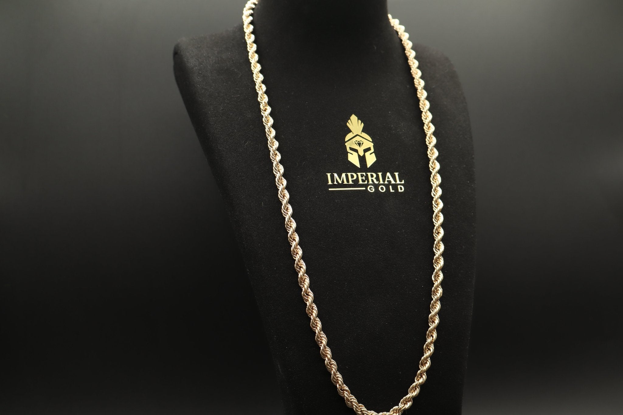 10k Rope Rope chain 6MM 10k gold