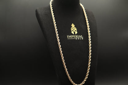 Rope chain 6MM 10k gold