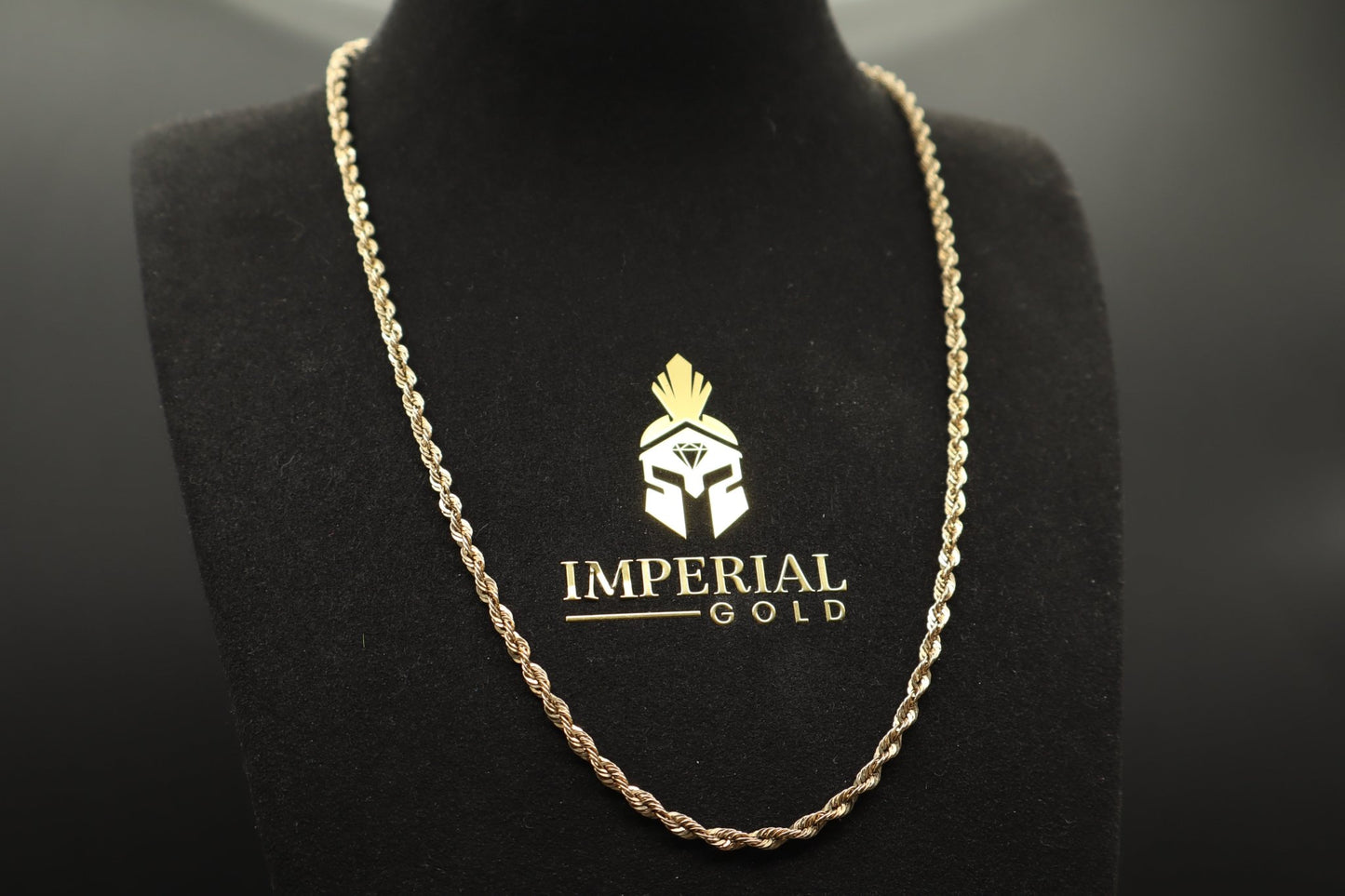 Rope chain Gold 10k 3MM