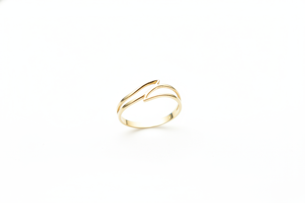 Ring Wave Gold 10K