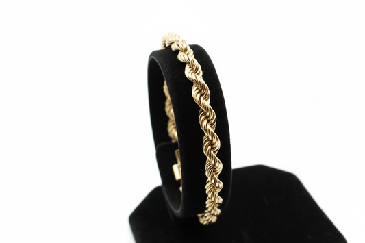 Bracelet Torsadé en or 10K 6.5MM