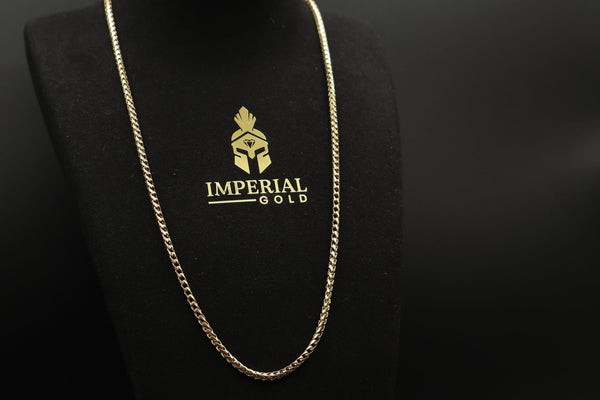 Solid franco 3MM gold 10k